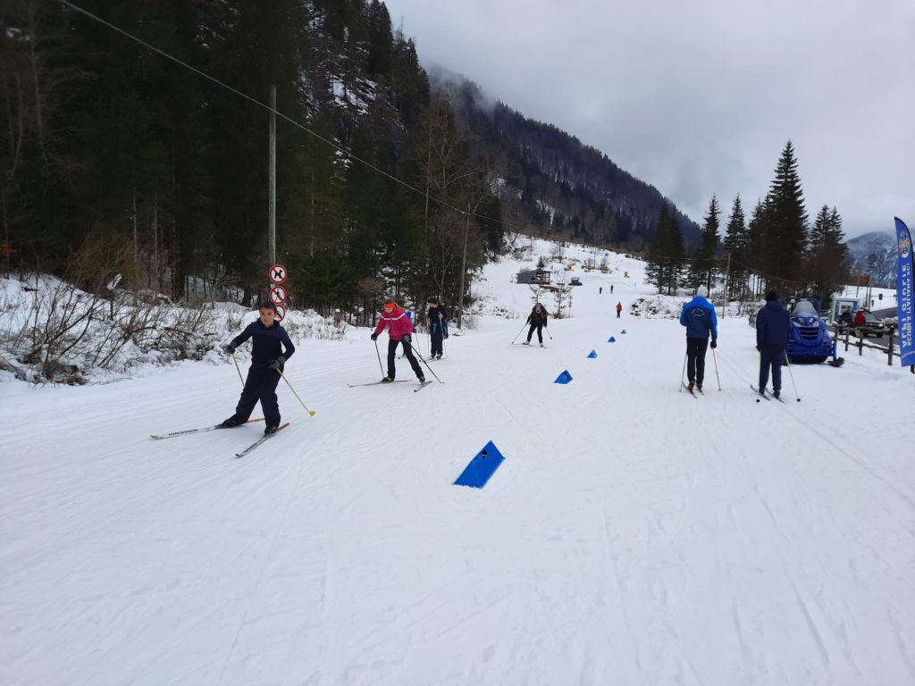 Neve fresca in Val Saisera